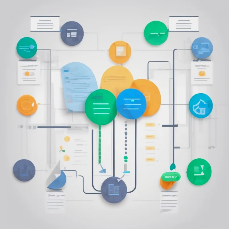 Visualisierung eines Projekt-Workflows mit Pipelines und Versionierung